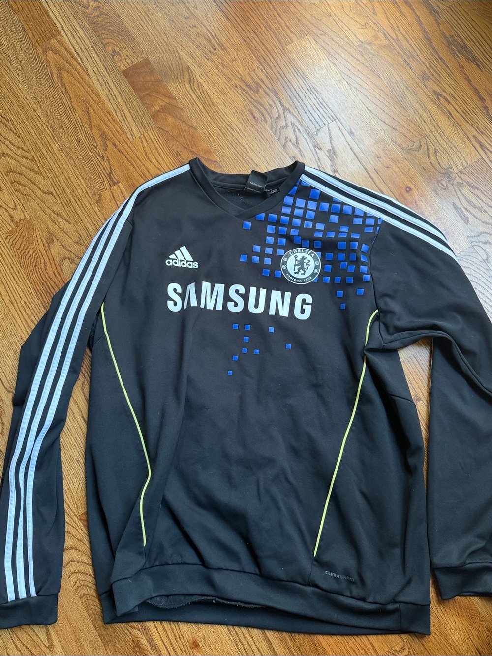 Retro 2008 Premier League Adidas Chelsea Football Pullover